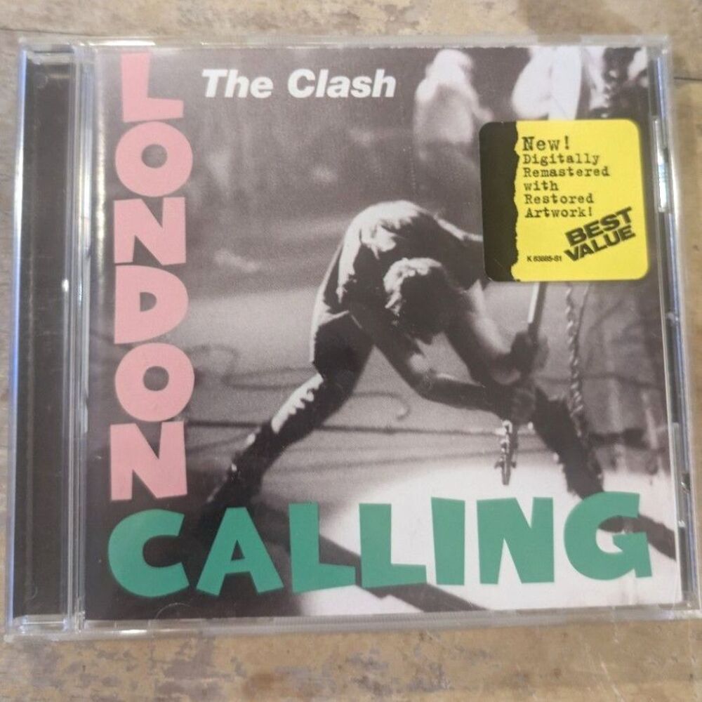 THE CLASH London Calling  1999 Sony Music / Epic Records Release Remastered CD